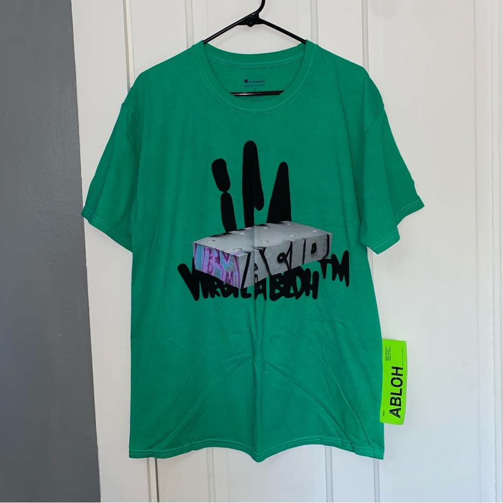 Virgil Abloh Off White Champion ICA Boston Museum Shirt